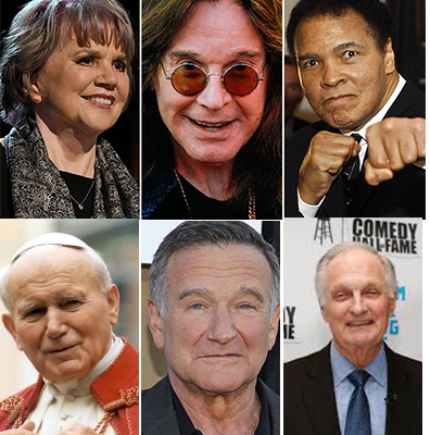 What famous actors have Parkinson's?