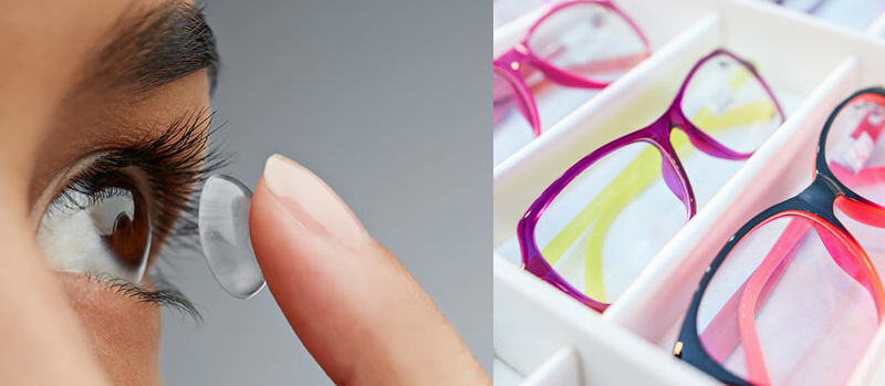 Hyperopia can be corrected by eyeglasses, contact lenses, and refractive surgery
