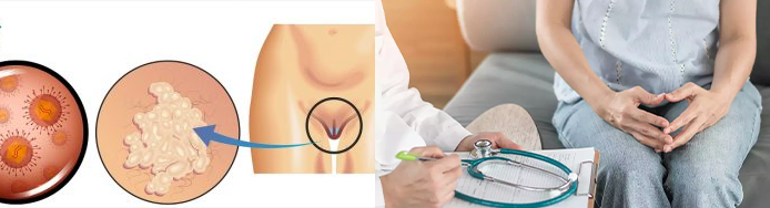 HPV is a sexually transmitted infection that can increase the risk of developing vulvar cancer.