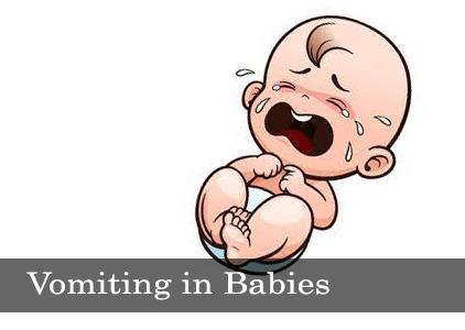 Sudden Vomiting in Babies : Causes and Treatment